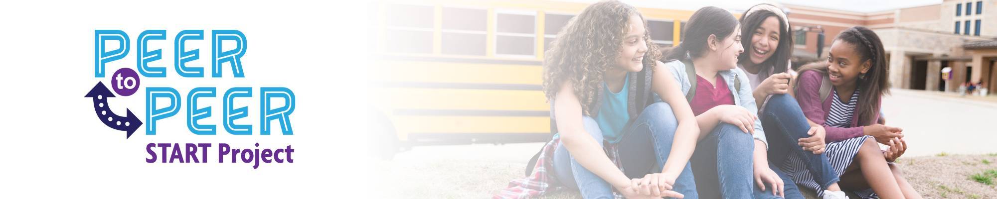 Peer to Peer: Students laughing together at school